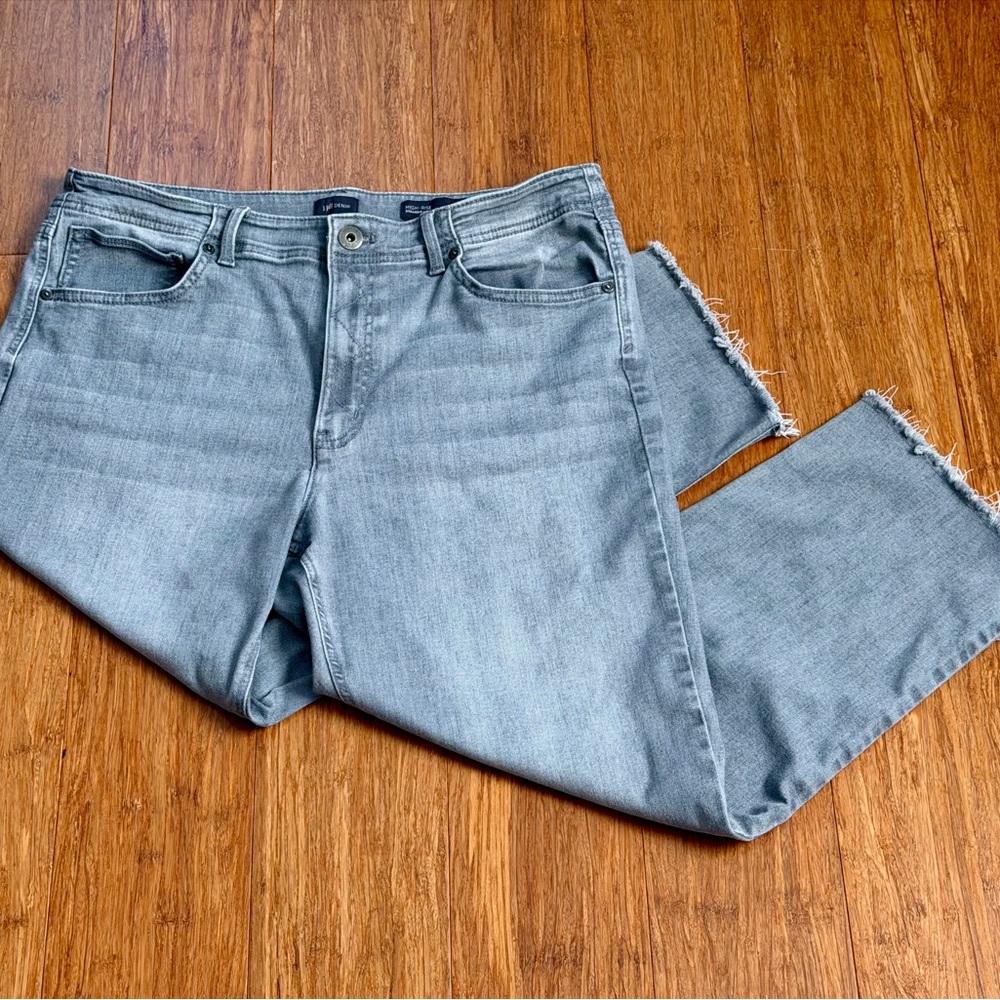 J. Jill High Rise Gray Jeans for Women